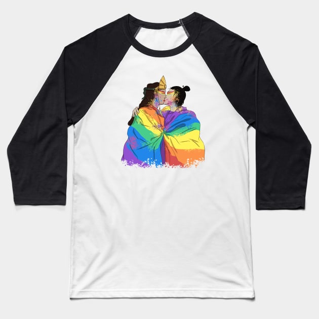 Rangshi Pride Baseball T-Shirt by Silentrebel